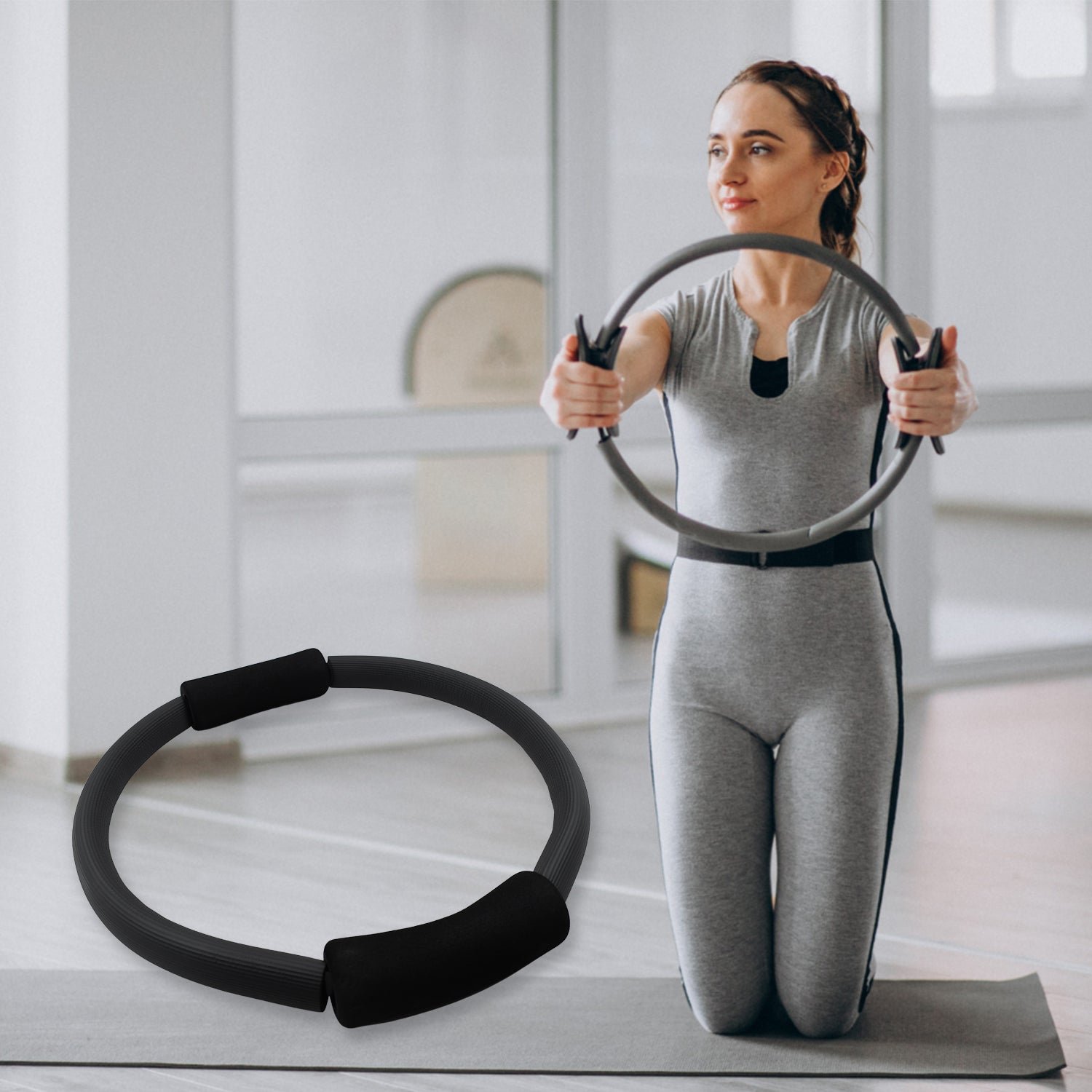 Fitness Ring Workout Yoga Ring Circle Pilates for Woman for Home