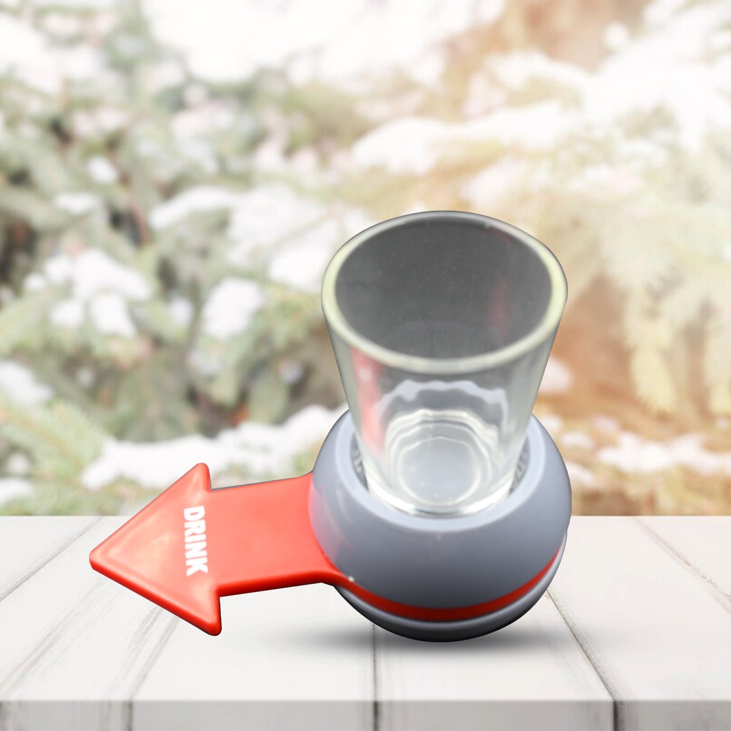 Shot Spinner Spin the Shot Fun Drinking Game Includes 1.7 oz Shot Glass