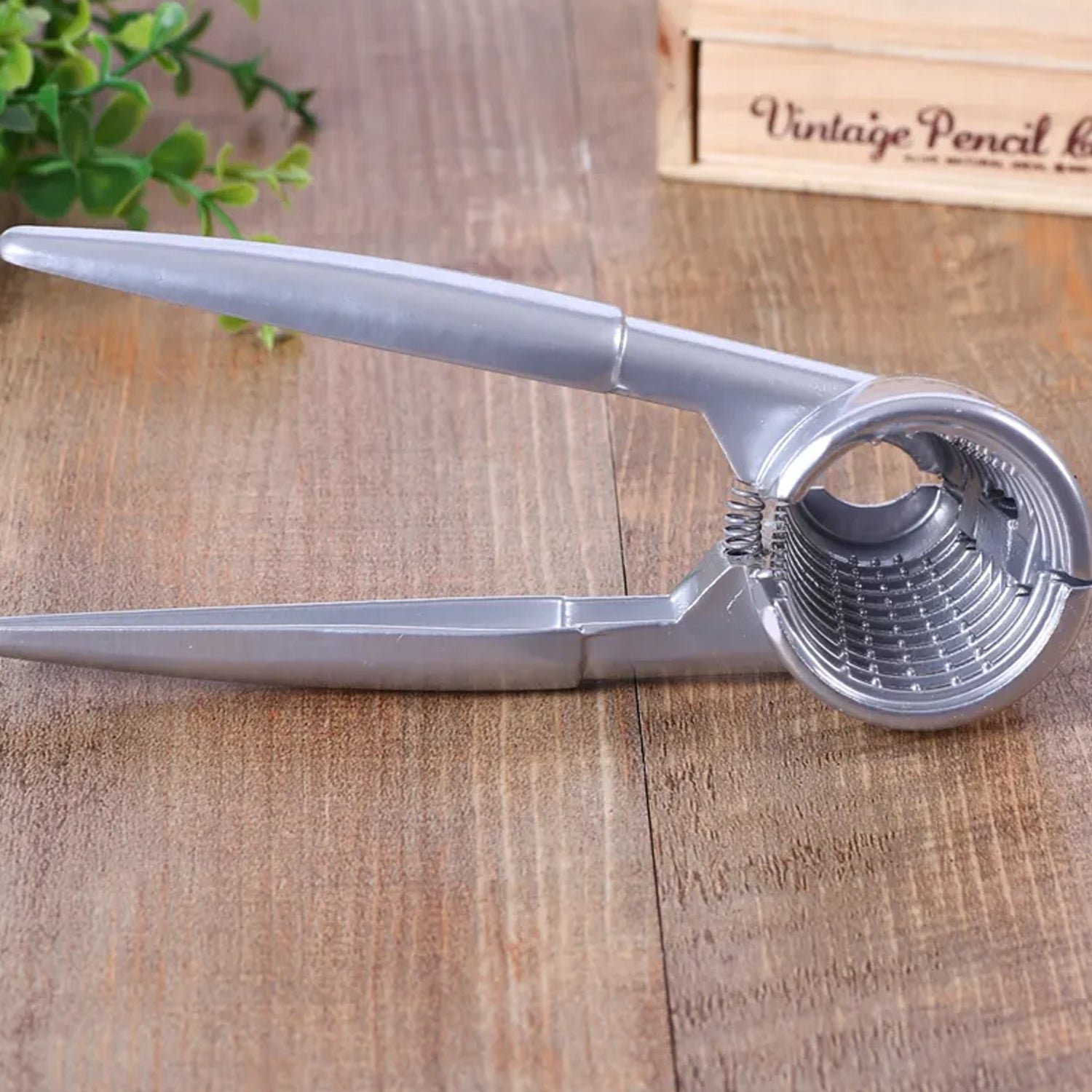 Luxury Stainless Walnut Cracker – Portable Nut Cutter & Bottle Opener for Nuts