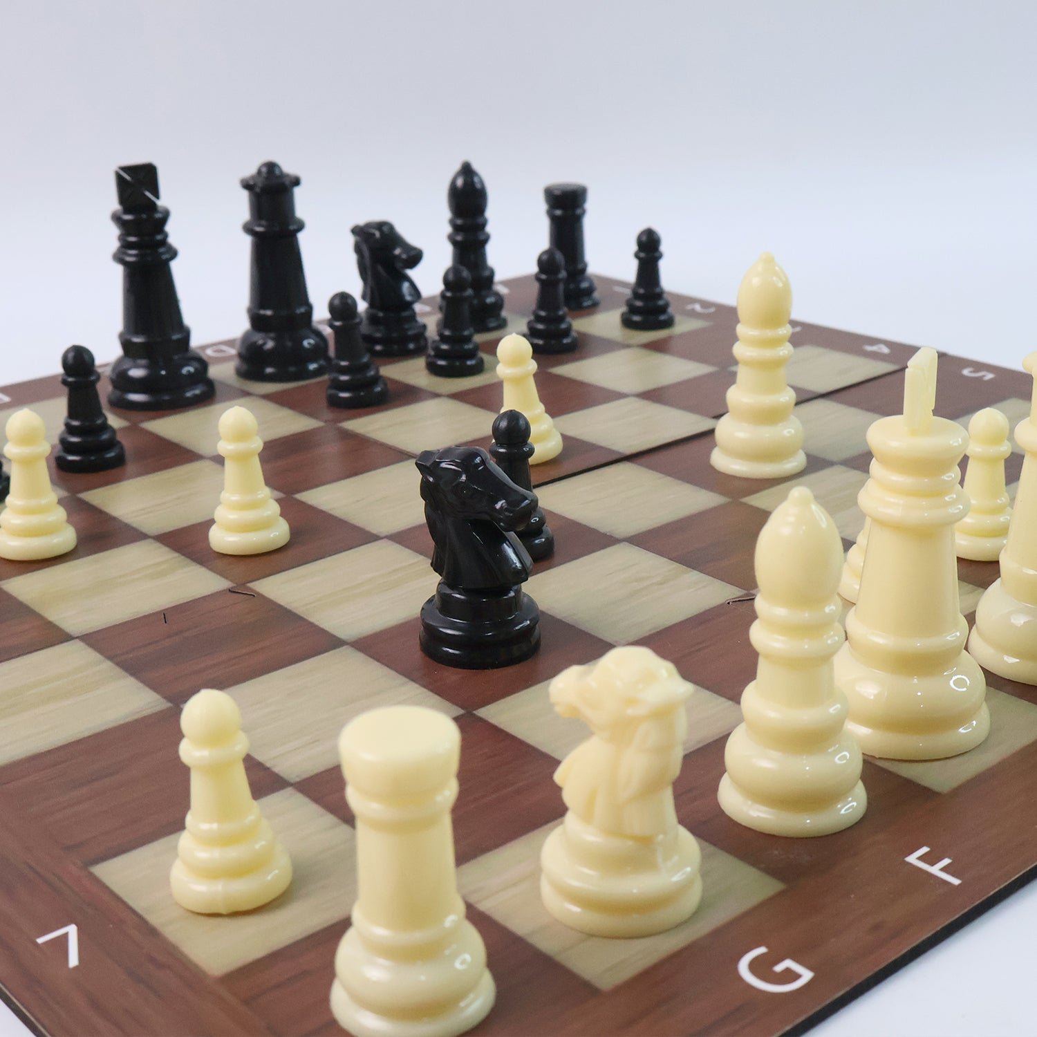 Chess & Checkers 2-in-1 Travel Game - (1 Set)