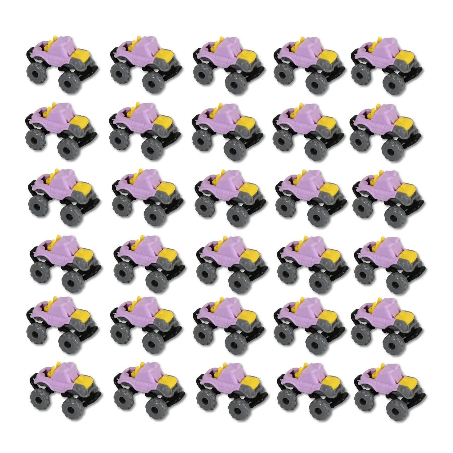Mini Monster Trucks Friction Powered Cars for Kids  Blaze Truck for Kids (30 Pcs Set)