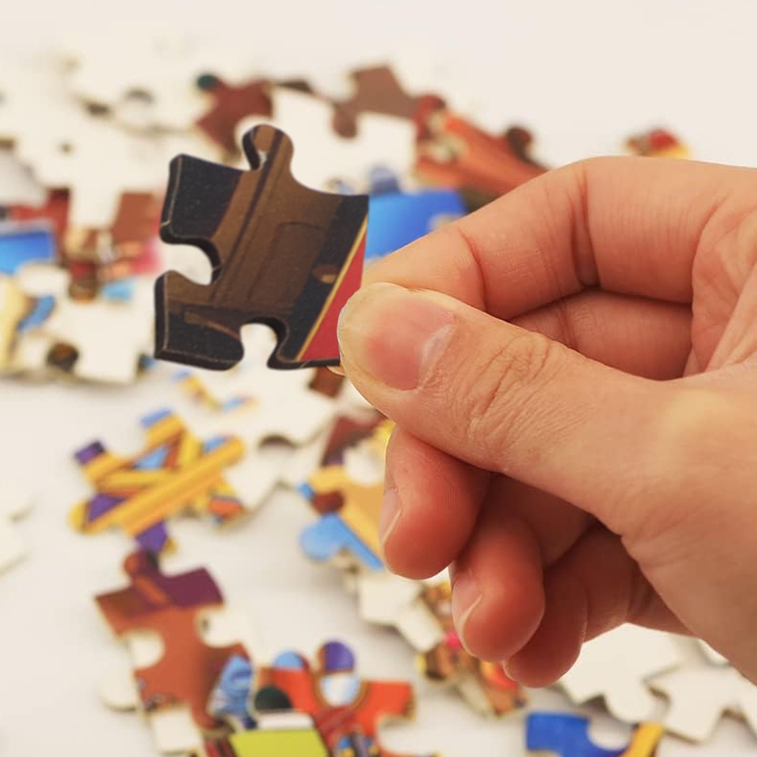 Kids Mini Cartoon Jigsaw Puzzle – 1 Pc Mix Design