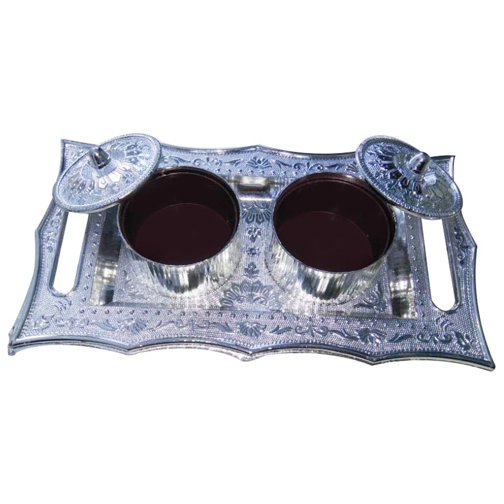 Multipurpose Decorative Multi Storage Mukhwas Dani / Serving Tray
