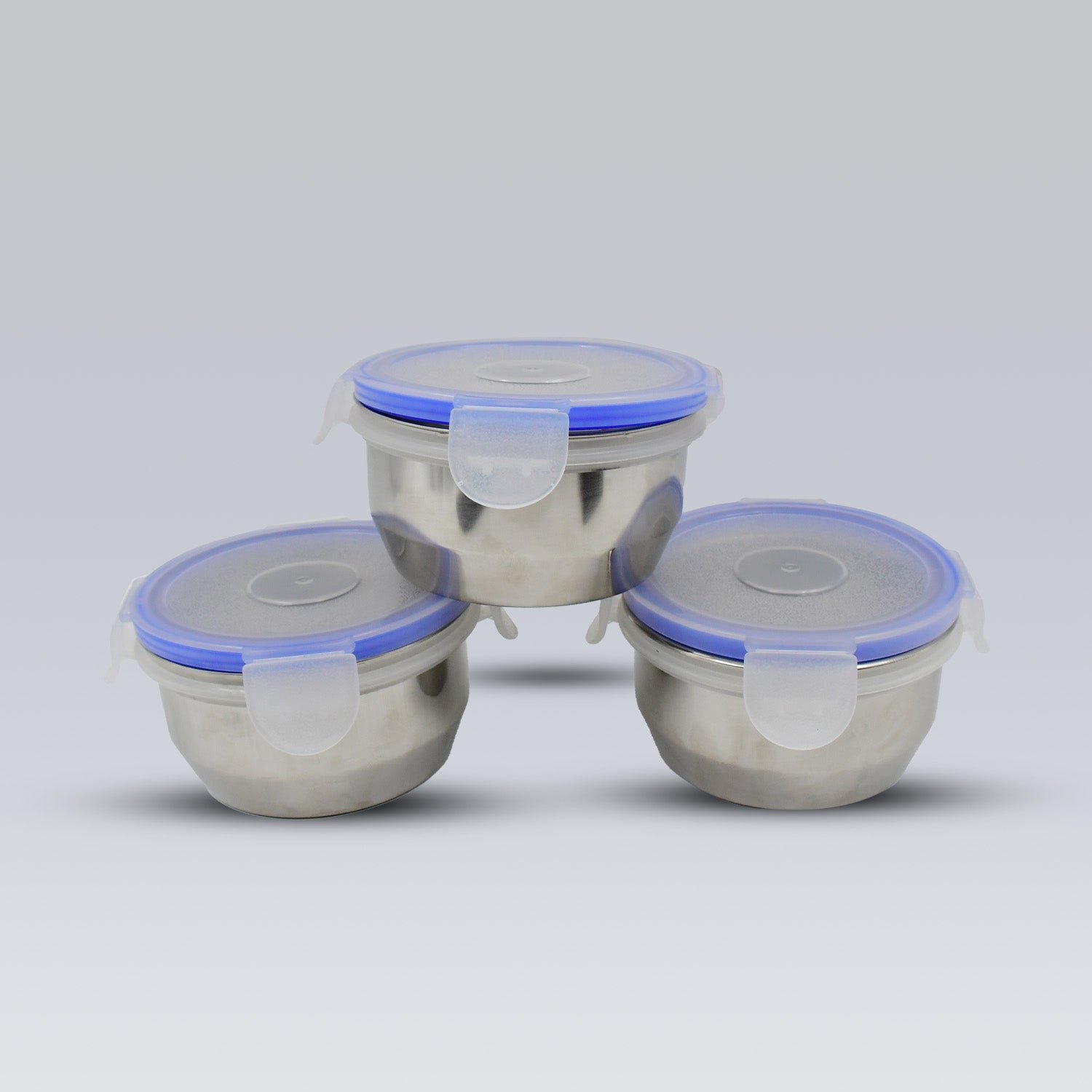 Stainless Steel Lunch Box - Multi-Compartment Airtight Container for Office