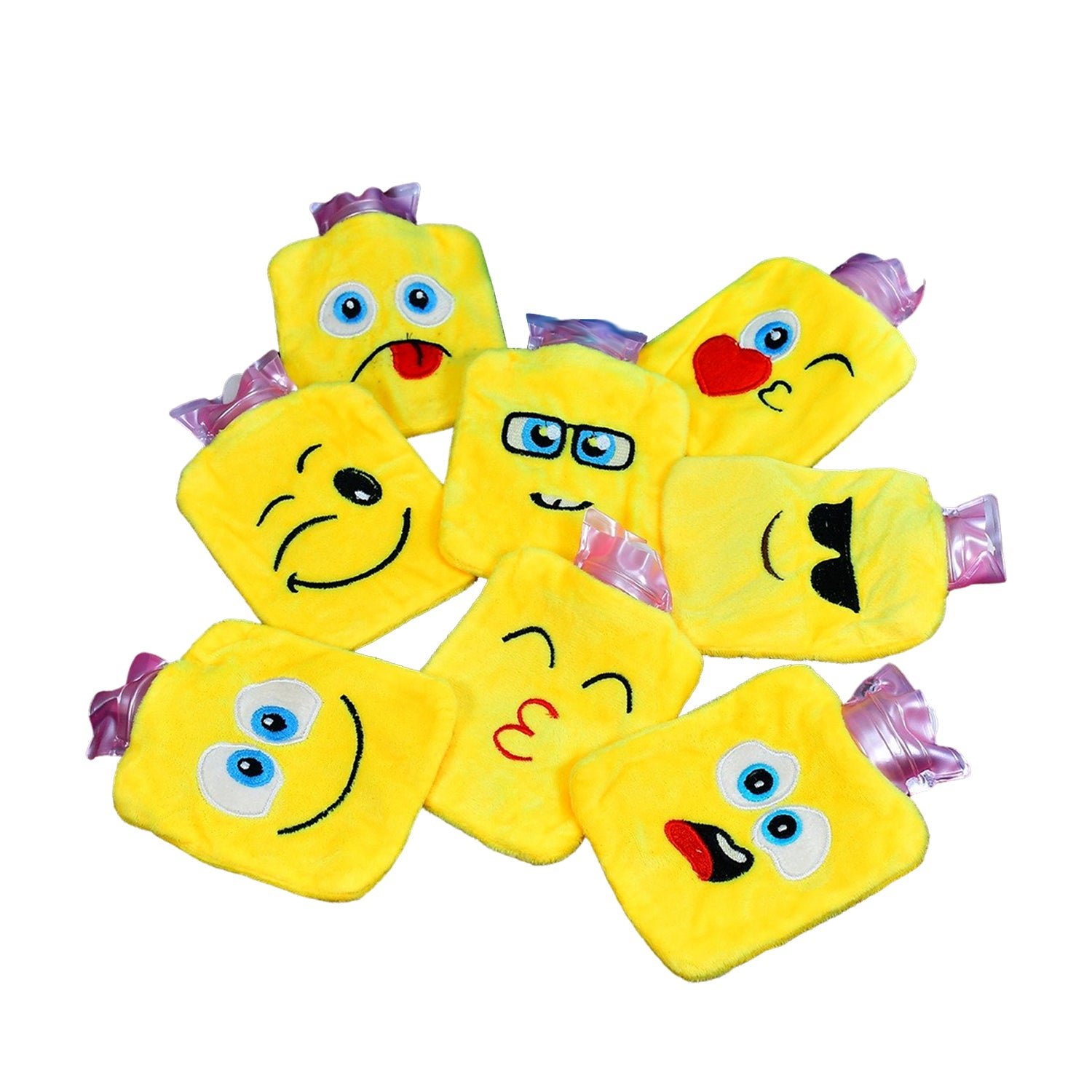 Mix design Fun Emoji Relief (1 Pc): Mini Hot Water Bag for Aches & Pains