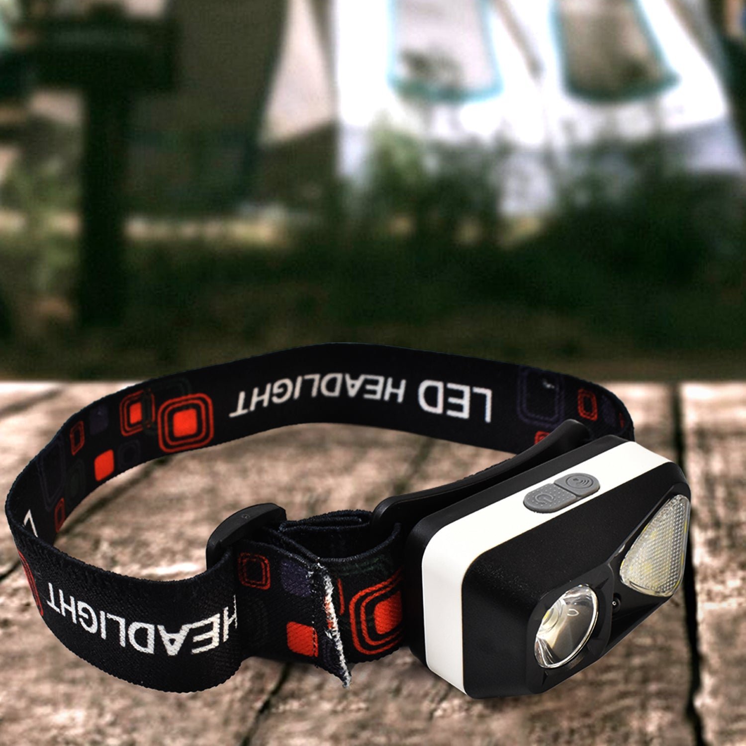 Ultra Bright Head-Mounted Flashlight