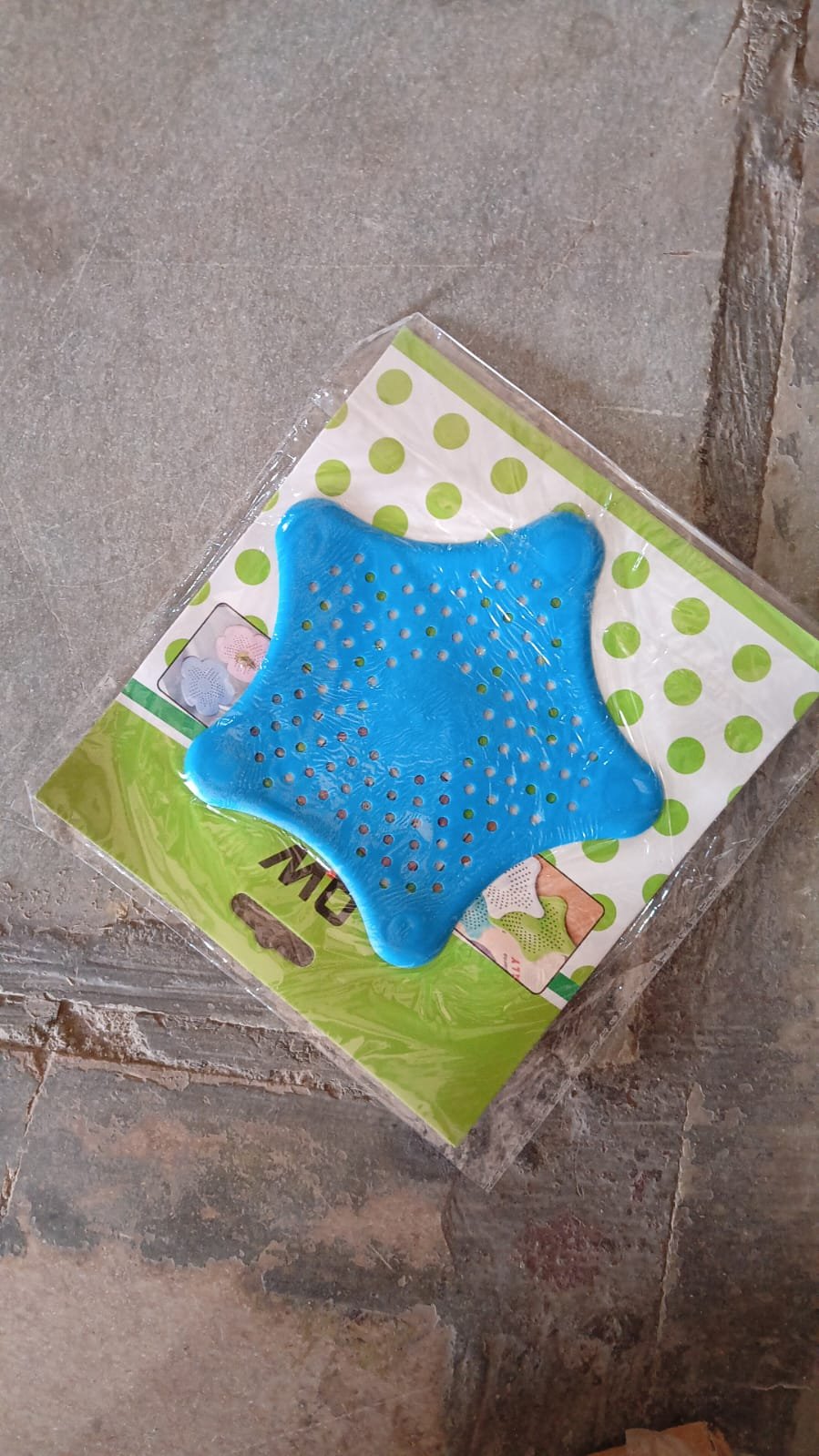 Star Shape Suction Cup Kitchen Bathroom Sink Drain Strainer Hair Catcher, Drain