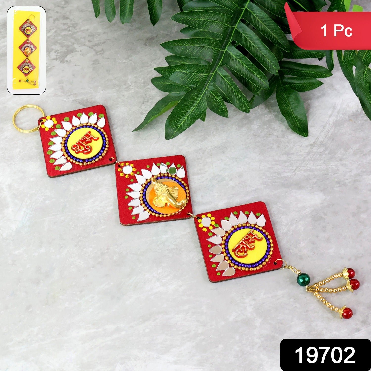 Traditional Labh Shubh Decorative Wall Hanging (1 Pc)