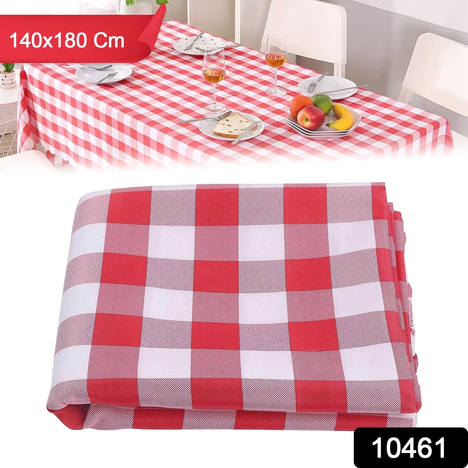 Reusable Table Cloth / Cover for Dining Picnic (140x180 Cm / 1 Pc)
