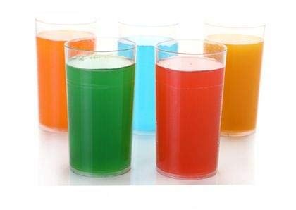 Ganesh Classic Plastic Glass Set of-6 (Each Glass 350ml)