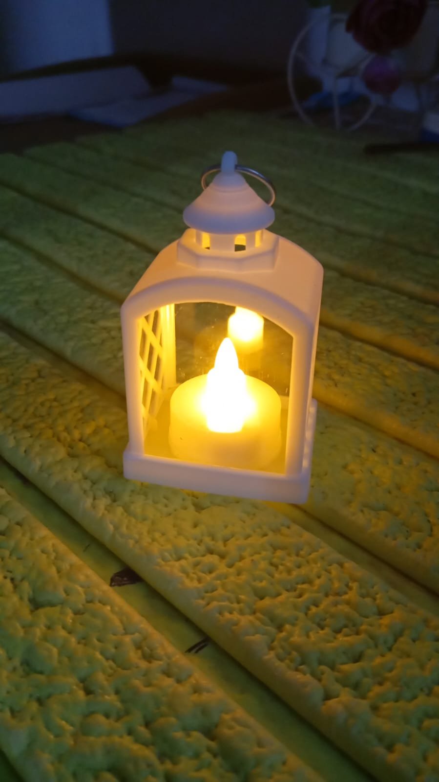 Smokeless Led Light Lantern Lamp, Diwali (1 Pc)