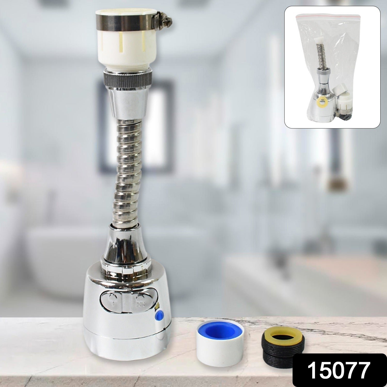 Water faucet Sprayer Extender for Kitchen Sink (1 Set)