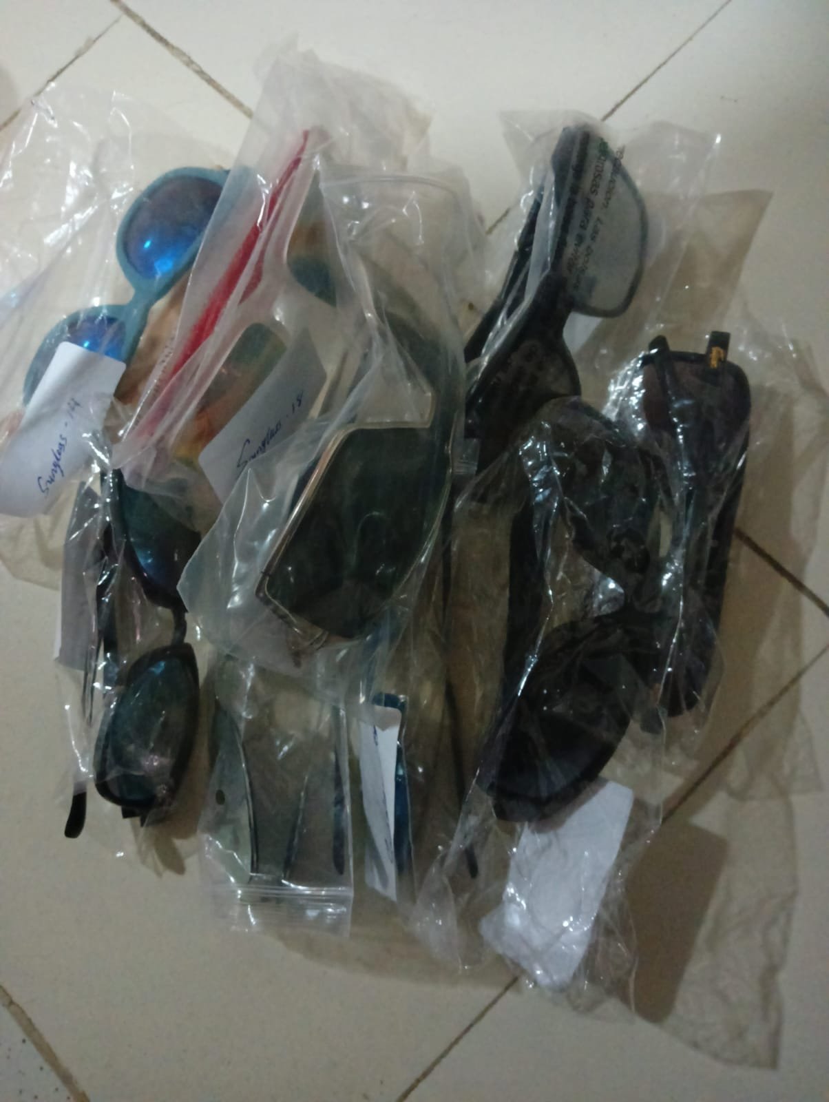 Mixed Design Sunglasses for Outdoor UV Protection (1 Pc)