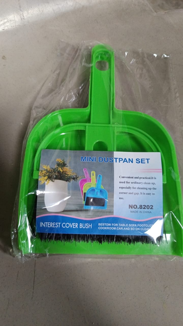 Mini Dustpan with Brush Broom Set for Multipurpose Cleaning, Supdi - 2 pcs