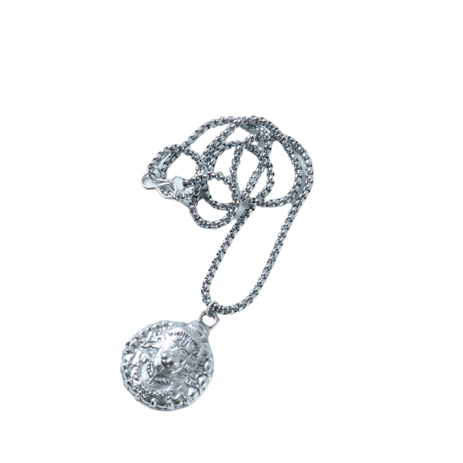 Hanuman faceLocket With Chain, Pendant Necklace Chain (1 Pc)