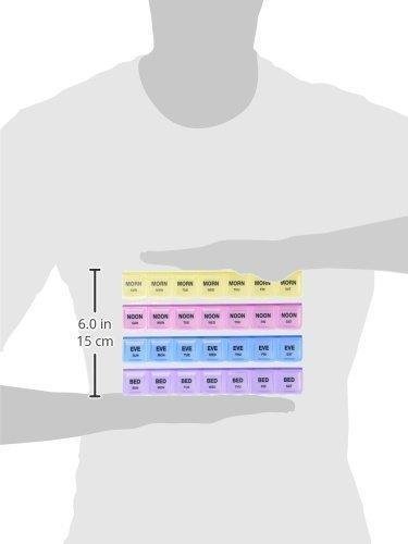 Weekly Pill Case 28-Slot Medicine Organizer
