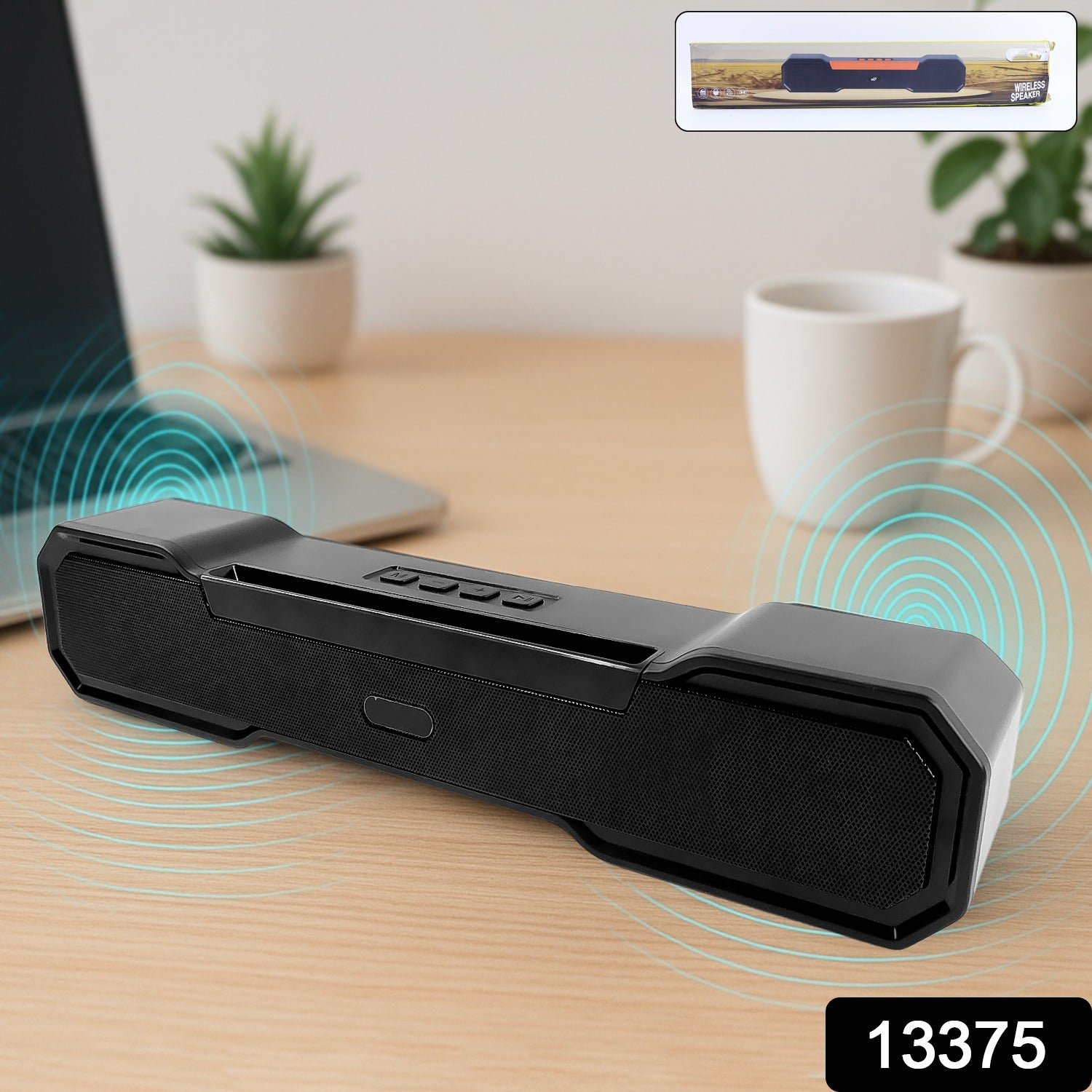 3D Sound Wireless Bluetooth Speaker (1 Pc)