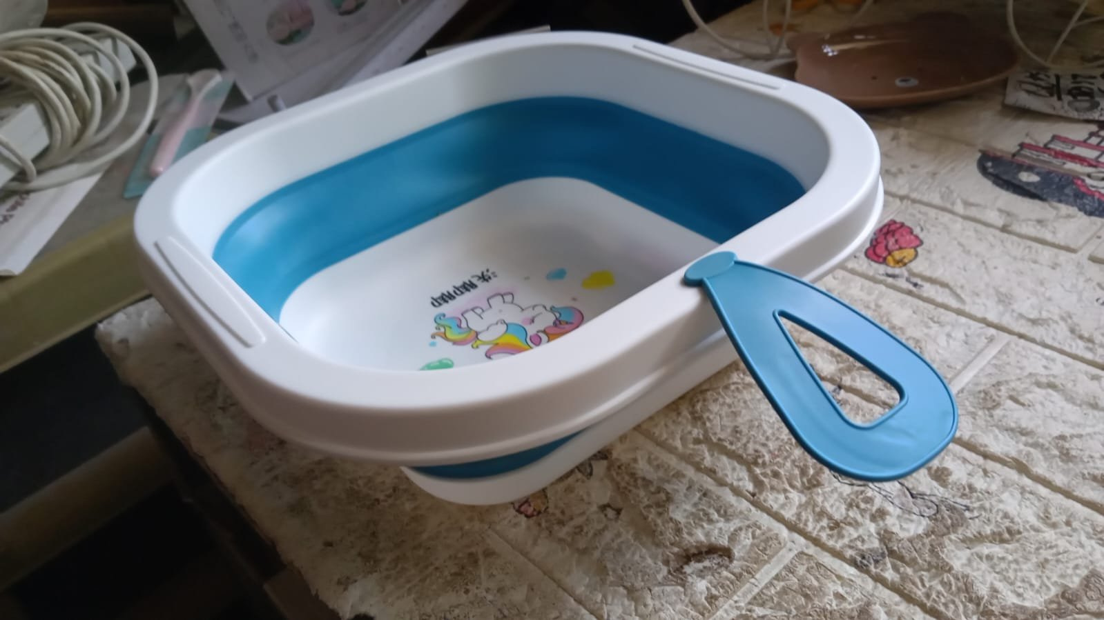 Foldable Baby Wash Basin ( 28×28 Cm)