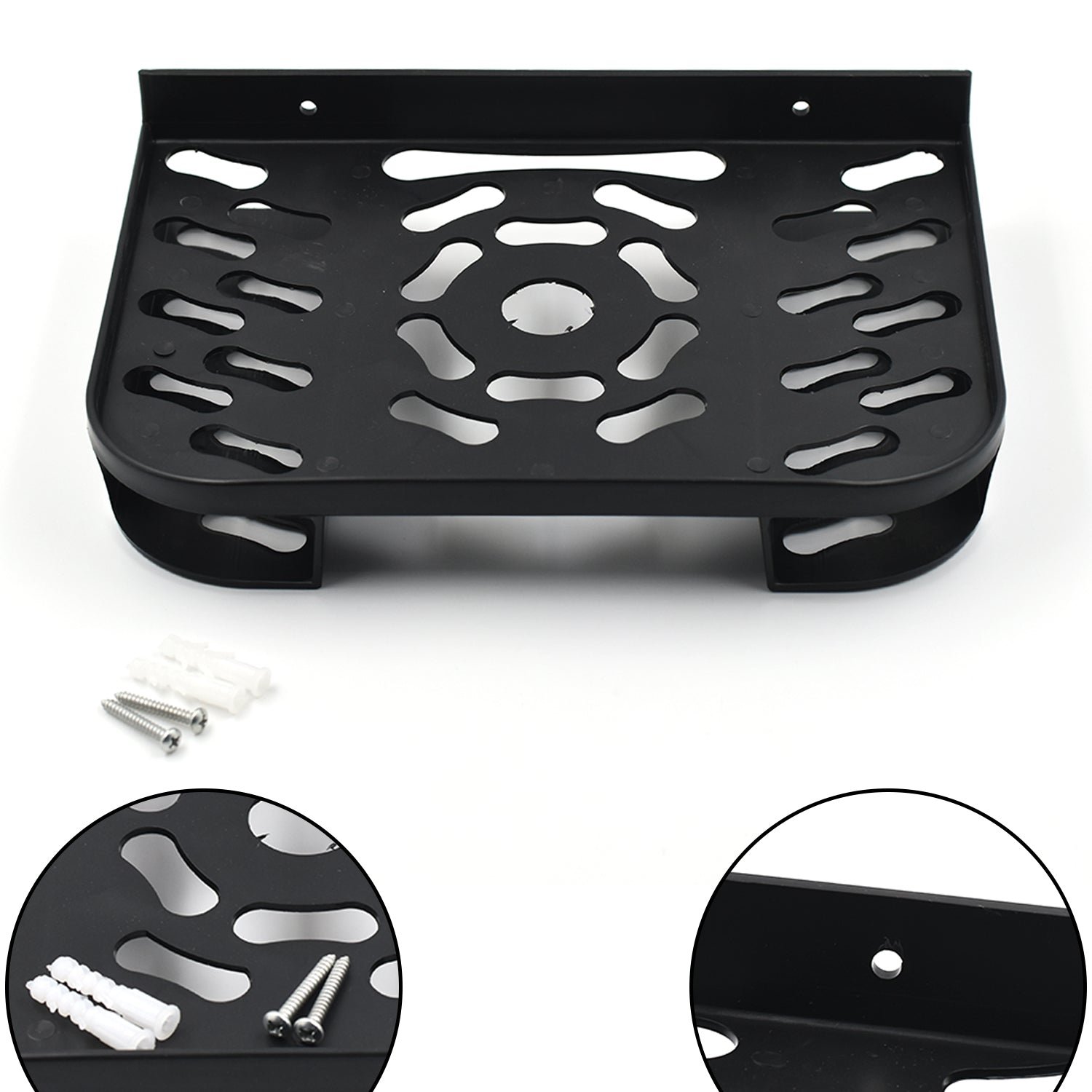 TV Setup Box Stand – Wall-Mounted Holder for Set-Top Boxes & Technical Devices