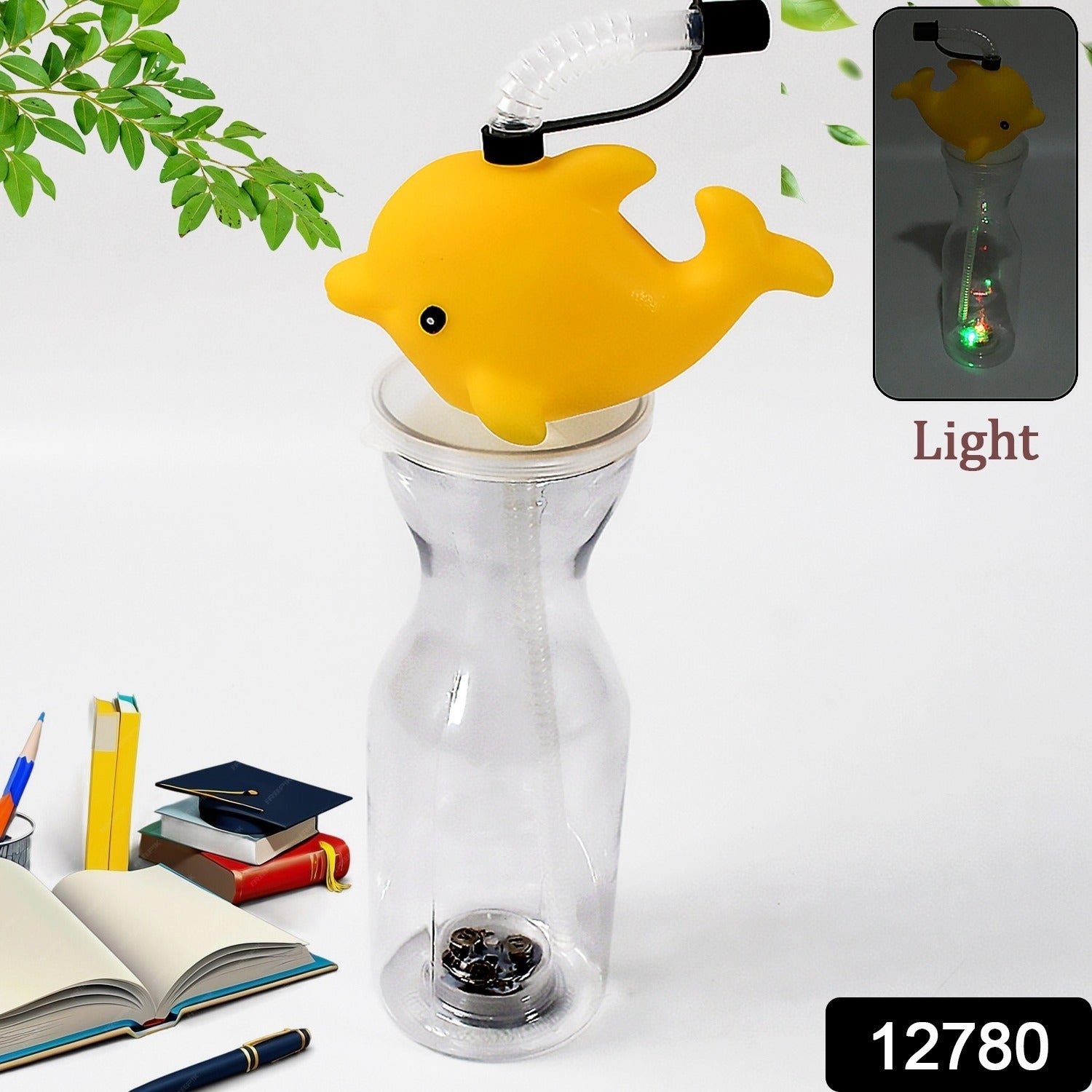 Party Props Birthday Return Gifts For Kids |Animal Shape Straw Sipper Bottle For Kids