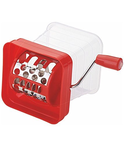 Plastic Vegetable Chopper Cutter with Stainless Steel Blade