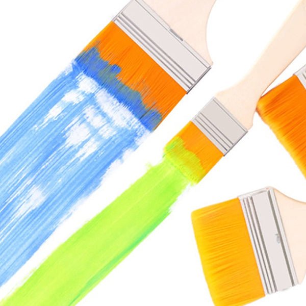 Artistic Flat Painting Brush - Set of 5