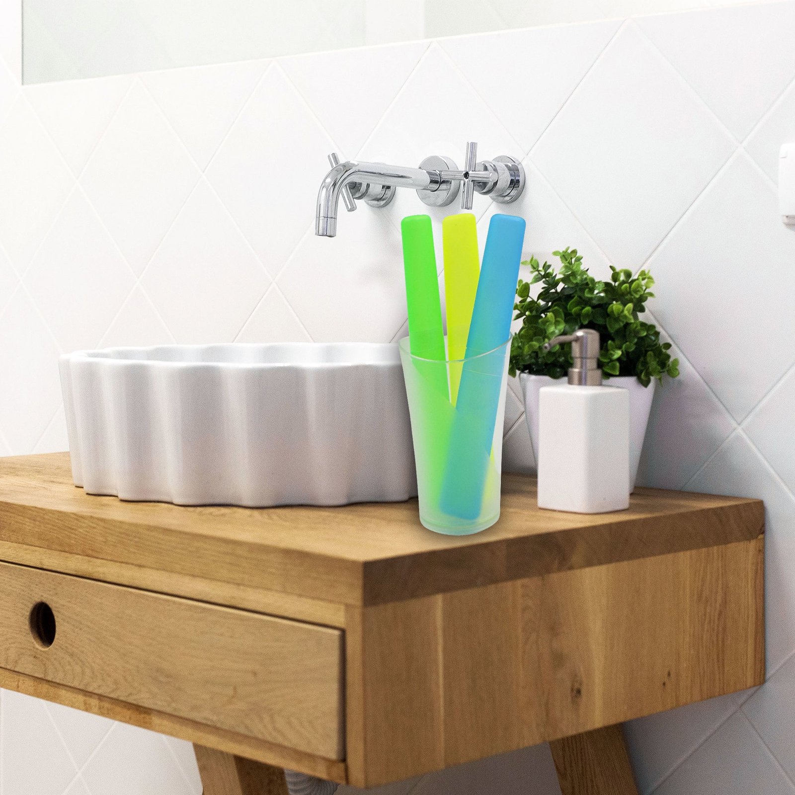 Portable Dust-Proof Toothbrush Cases Toothbrushes Holder (Pack of 4)