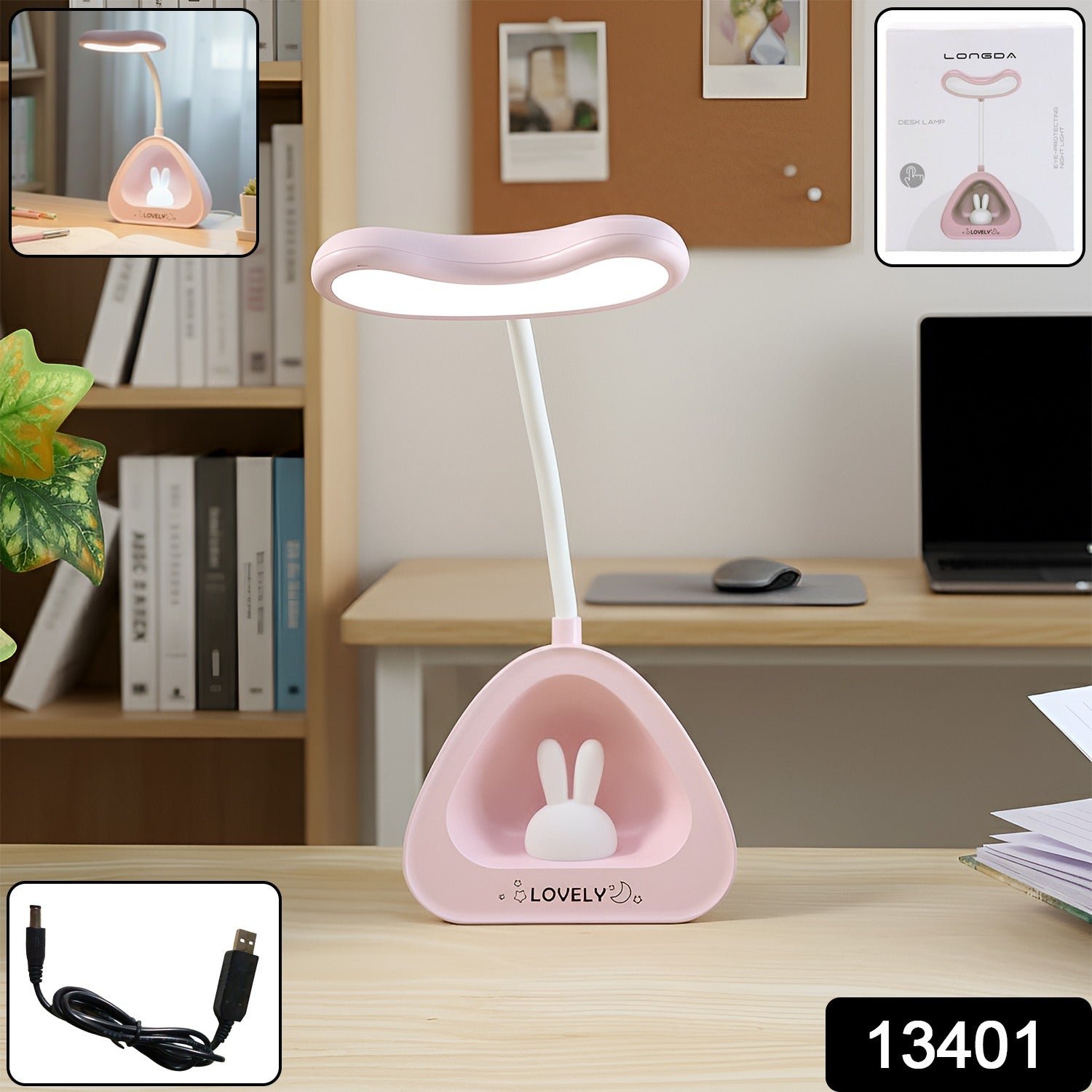 Cute LED Desk Table Lamp (1 Pc)