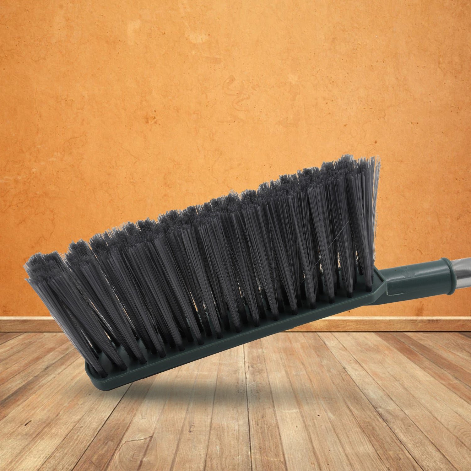 17 Inch Stainless Steel Sofa Cleaner Brush with Long Handle for Carpets &