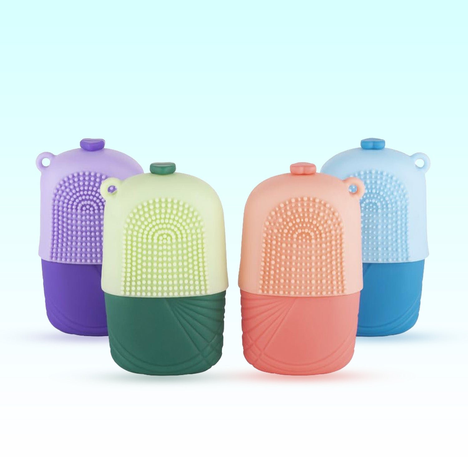 Ice Roller & Scrubber For Face Glowing & Tighten Skin (1 Pc)