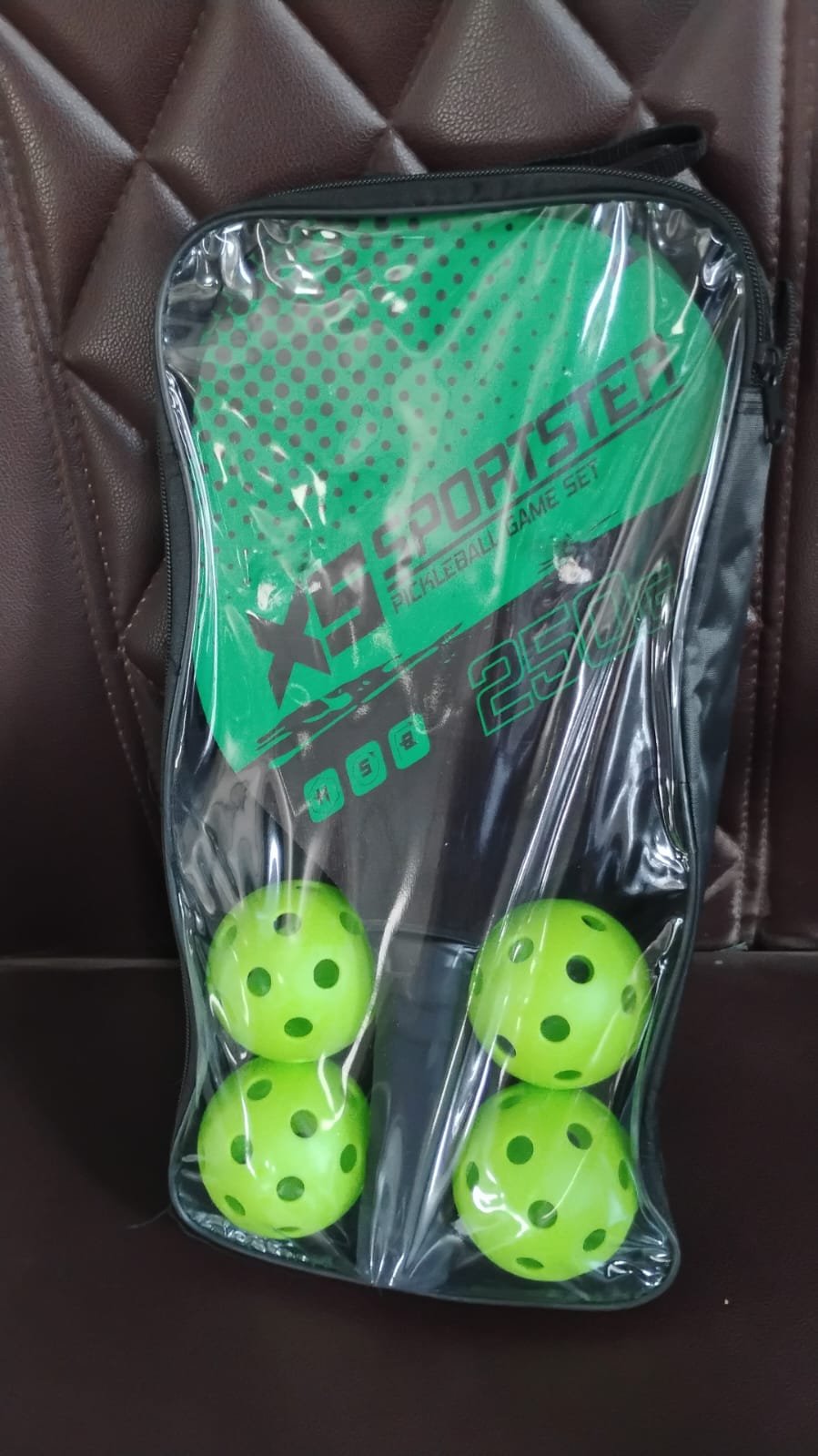 Konex Professional Outdoor Pickleball Paddle and Ball (1 Set)