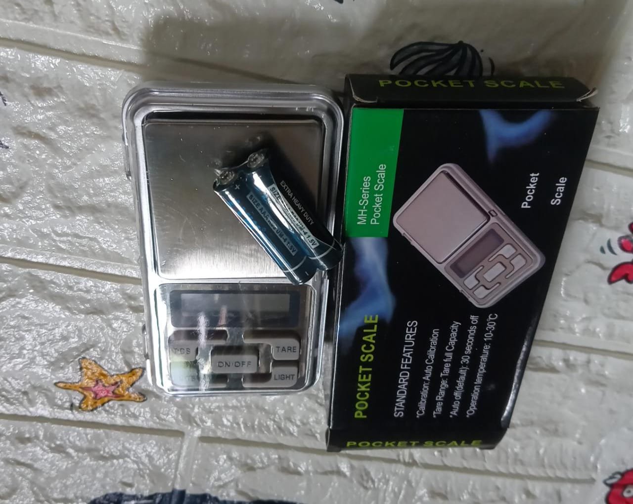 MH-200 Electronic Portable Mini Pocket Weighing Scale 200g