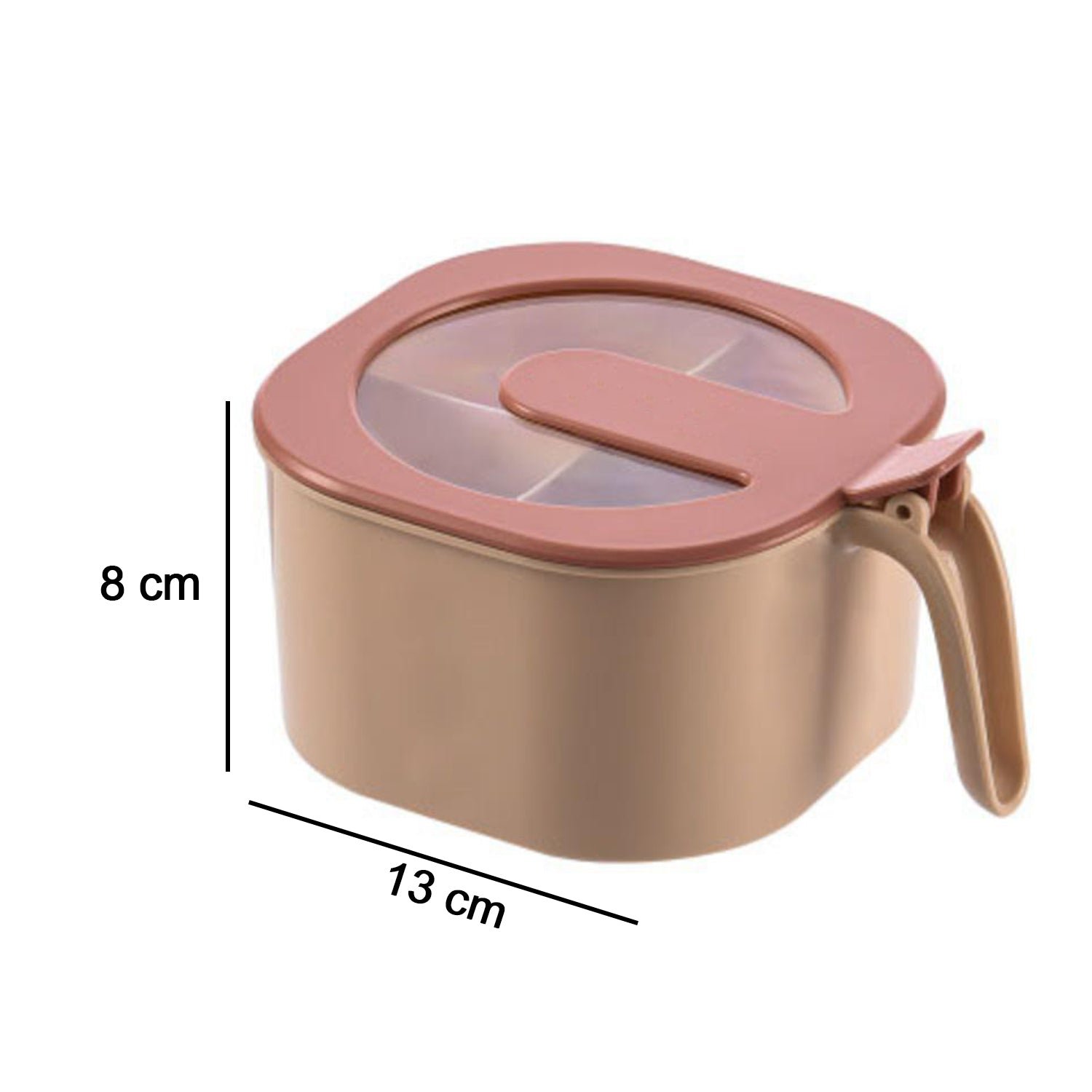 Four Grid Spice Storage Seasoning Box