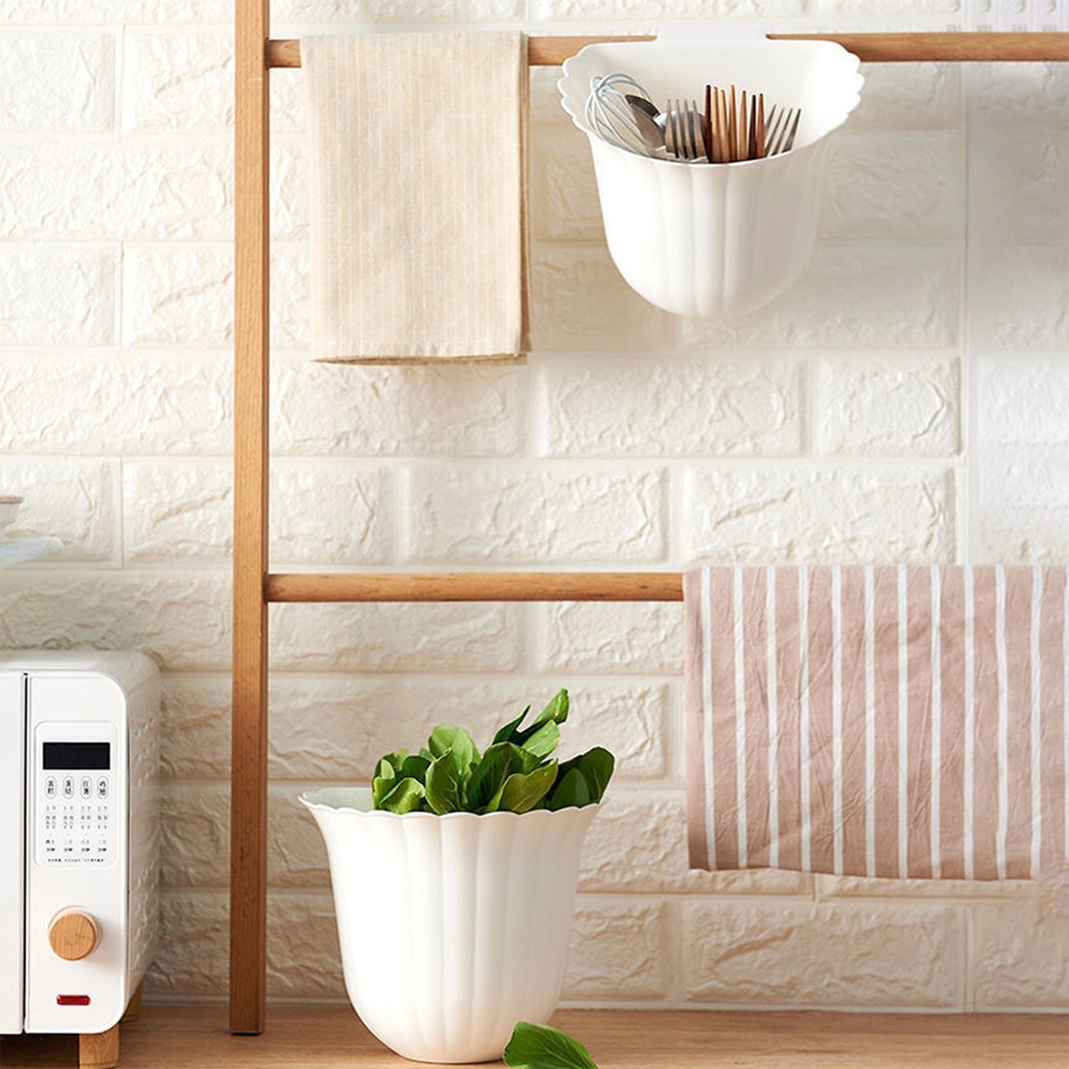 Mounted Multifunction Waste Bin Storage Bucket Hanging Trash Can (MOQ :- 3 Pc)