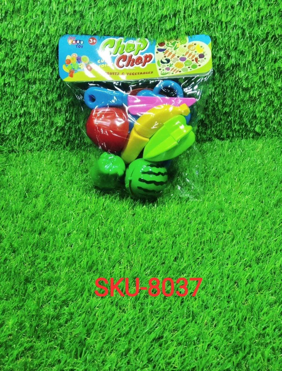 Plastic Fruits N Veggies Exclusive Collection of Realistic Sliceable Fruits