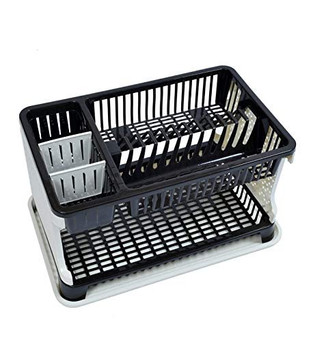 Kitchen Organizer Rack with Water Storing Tray / Dish Rack