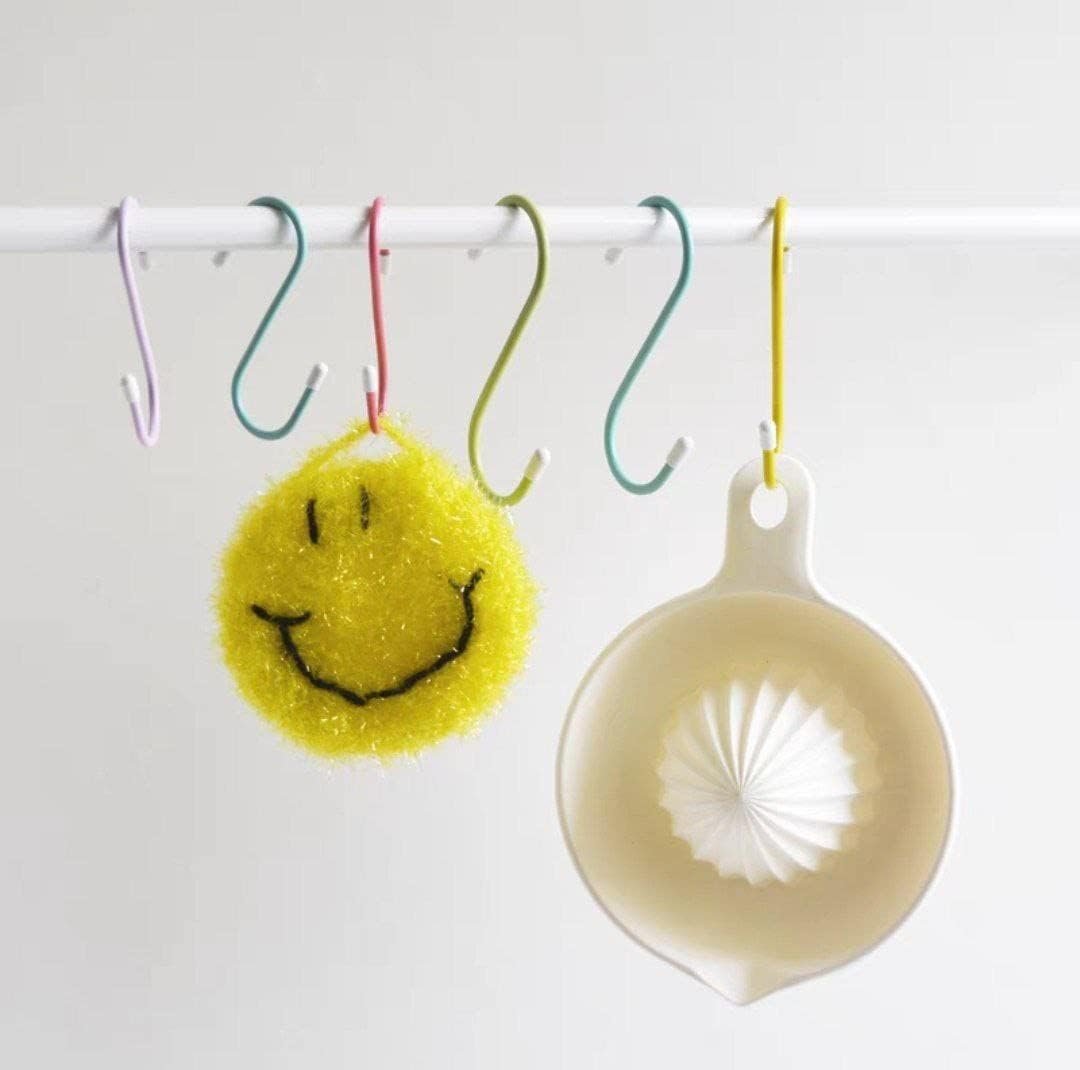 S Shape Metal Hooks for Hanging, Heavy Duty S Shaped Hooks (6 Pcs Set)