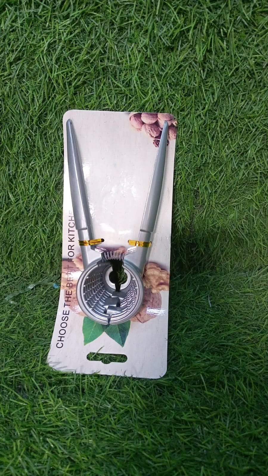 Luxury Stainless Walnut Cracker – Portable Nut Cutter & Bottle Opener for Nuts
