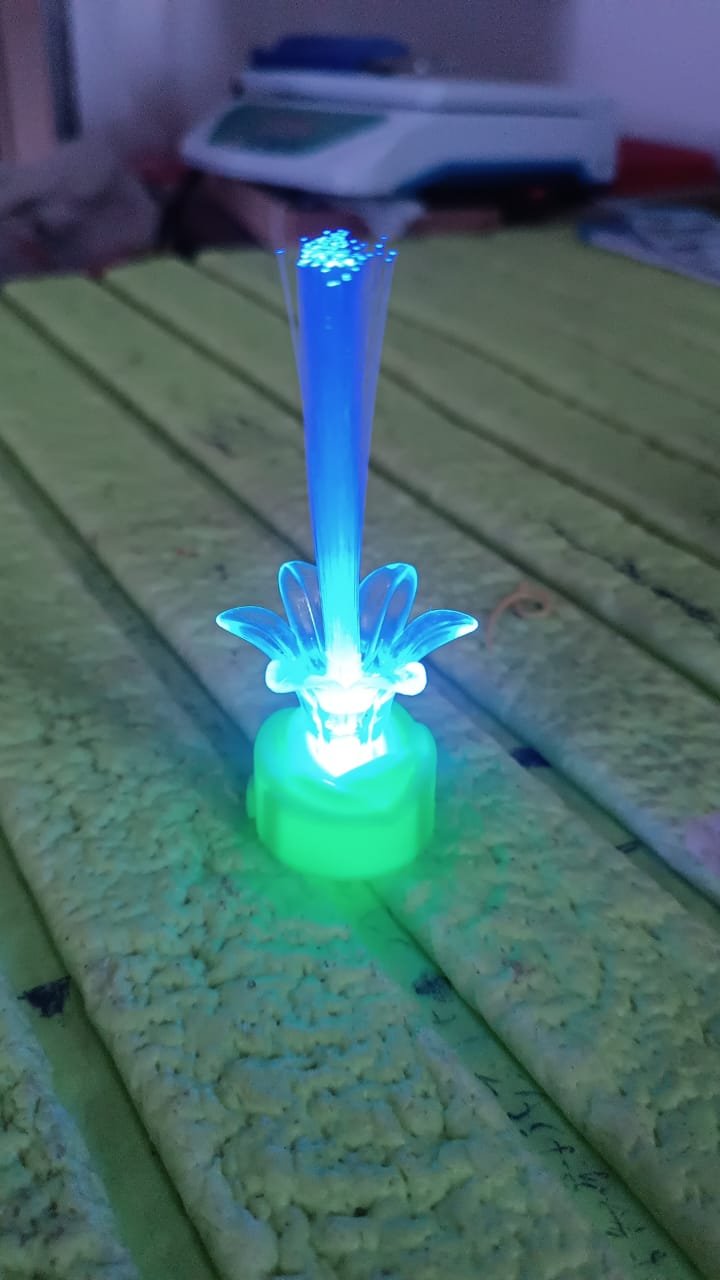 LED Candlelight Colourful Candle Decoration LED Light, (1 Pc / Multicolor Light)