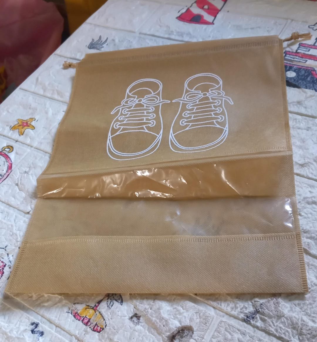 Beach Bag Shoes Storage Bag Closet Organizer (1 Pc )