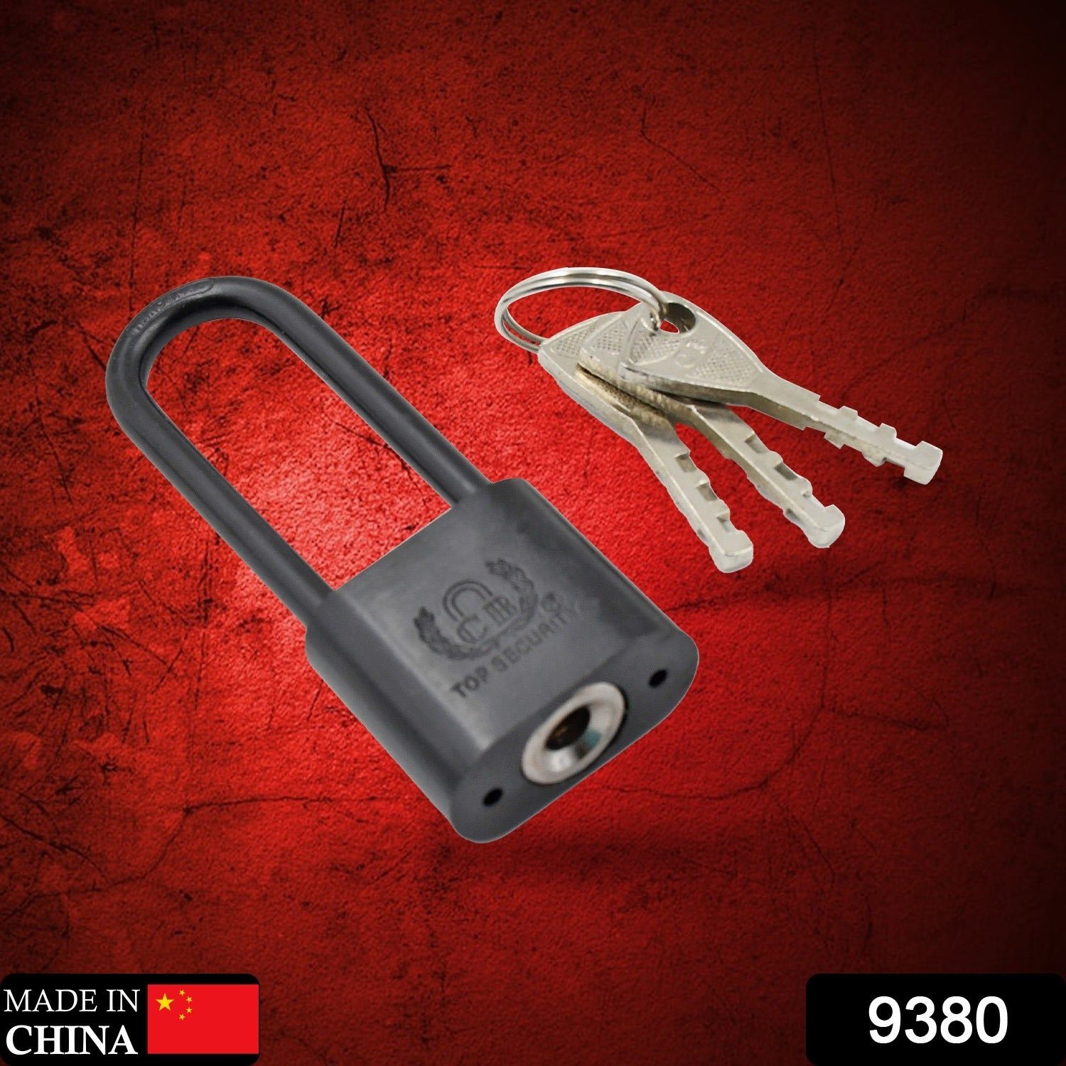Lock with Key Metal Locker 1 Set Padlock Mini Padlock Beam Plastic (1 pc)