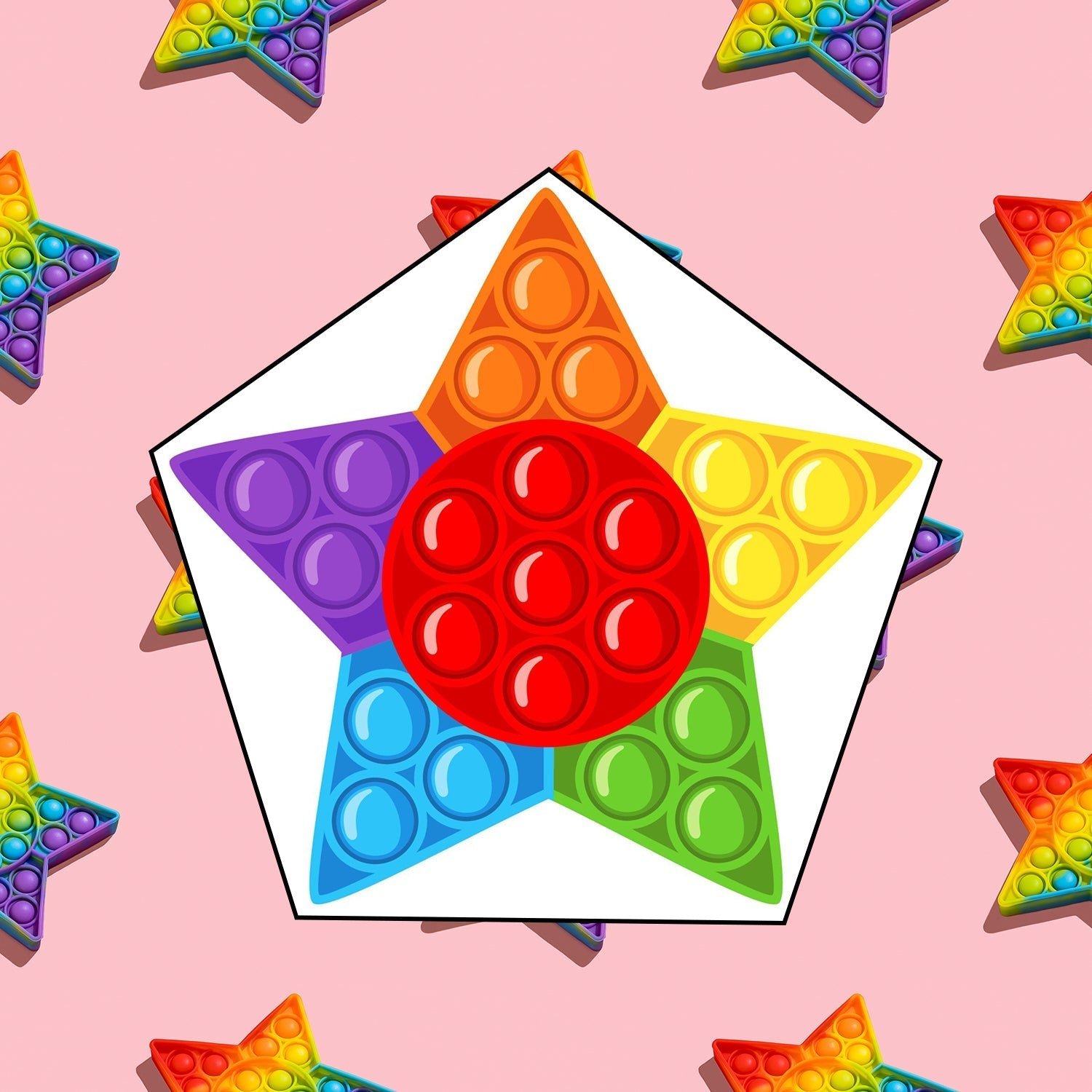 Star Fidget Toy fidget tool Used for playing purposes and all, especially for kids