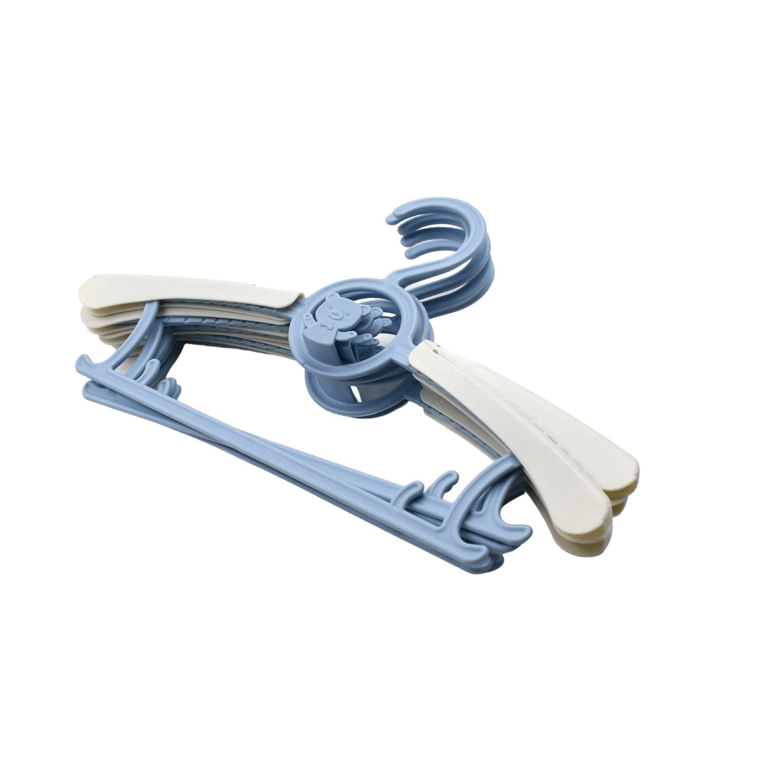 Large Adjustable Plastic Dress Hangers – Space-Saving & Lightweight (5 Pc)