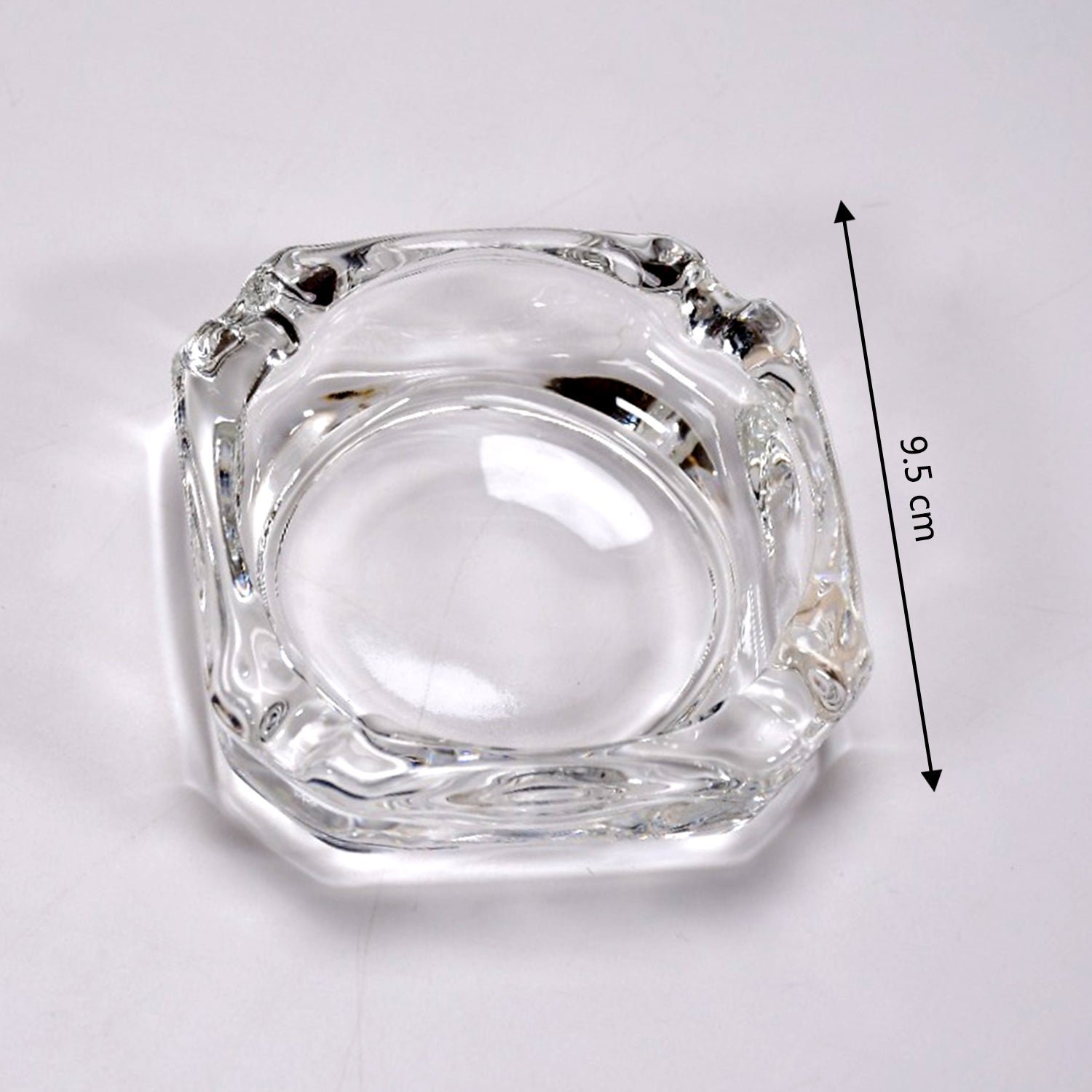 Glass Brunswick Crystal Quality Cigar Cigarette Ashtray