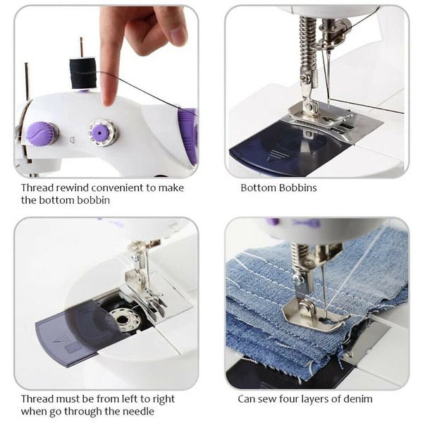 Portable Mini Hand Tailor Machine for Sewing Stitching