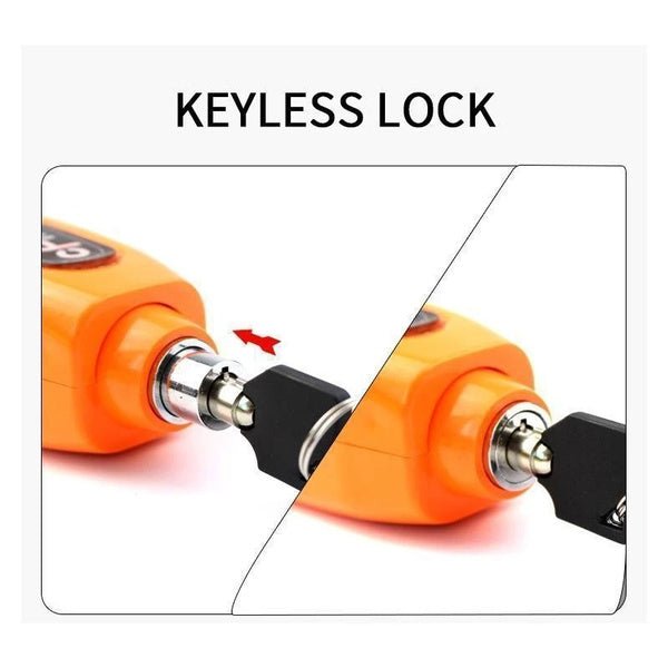 Heavy Duty Bike Brake Lock - Secure Locking System Handlebar and Brake Lever Grip