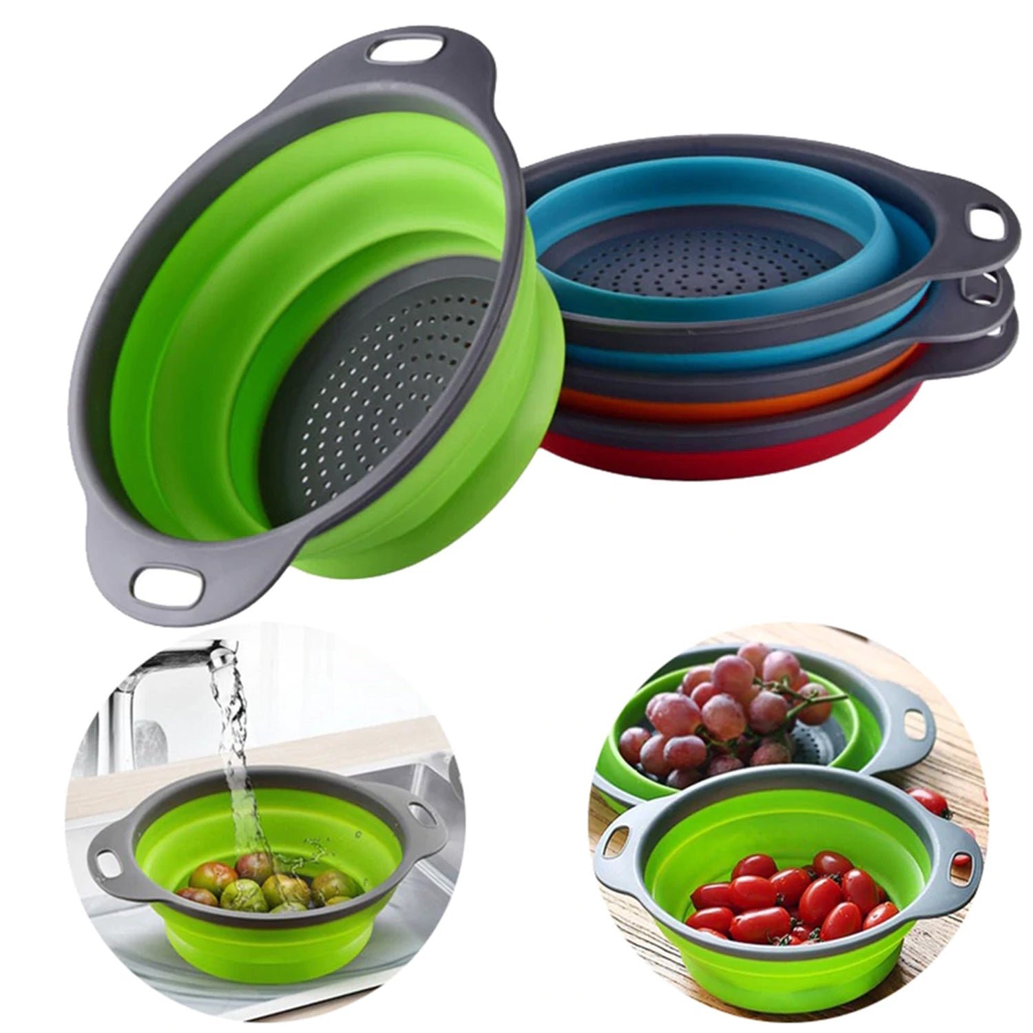 Round Small Silicone Strainer widely used in all kinds