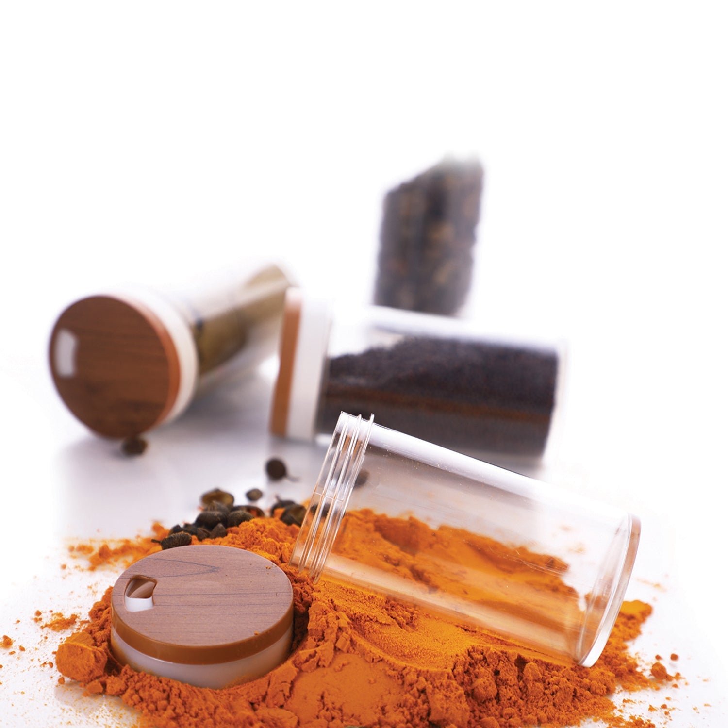 Ganesh 12-Jar Revolving Spice Rack Masala Box