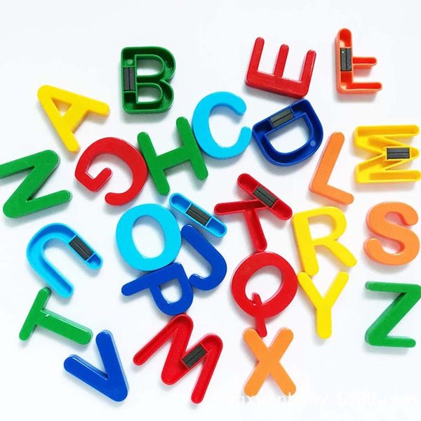 Magnetic Letters to Learn Spelling