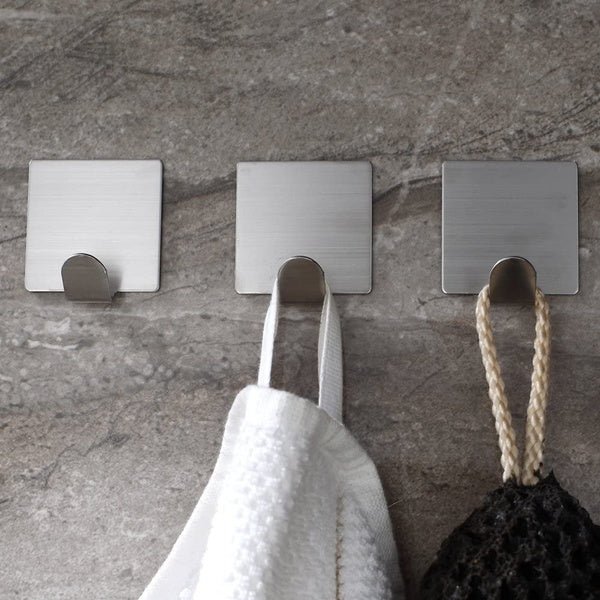 Heavy Duty Self Adhesive Hook Sticky (Pack of 3)